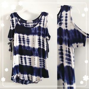 Love Crazy tie-dyed summer top